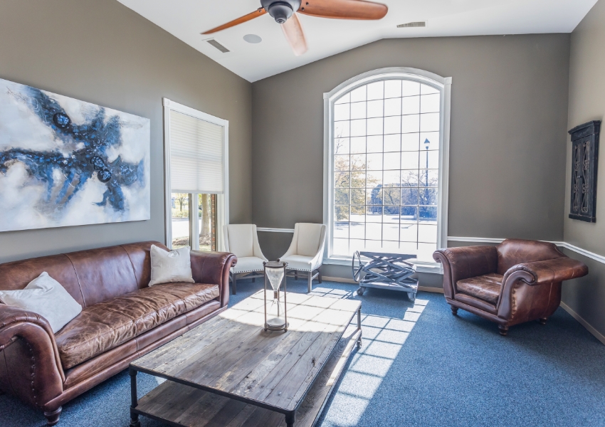 Waiting room of Grand Dental Naperville