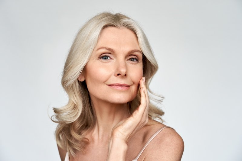 older woman who received Botox